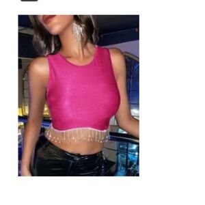 🆕 SHEIN Jeweled Crop Top